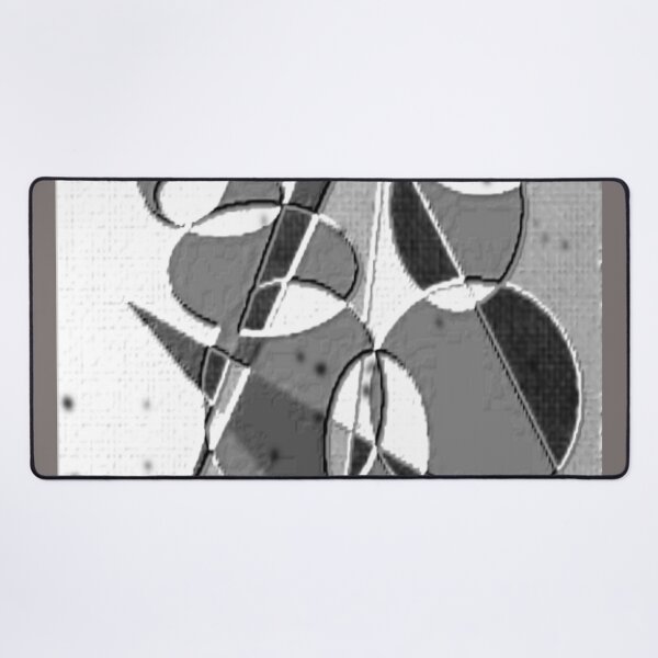 Item preview, fractured orbits age black and white geometric abstract design designed and sold by SmashingDeals.