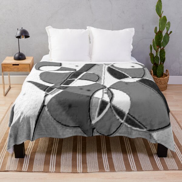 Item preview, fractured orbits age black and white geometric abstract design designed and sold by SmashingDeals.
