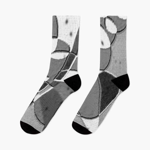 Item preview, fractured orbits age black and white geometric abstract design designed and sold by SmashingDeals.