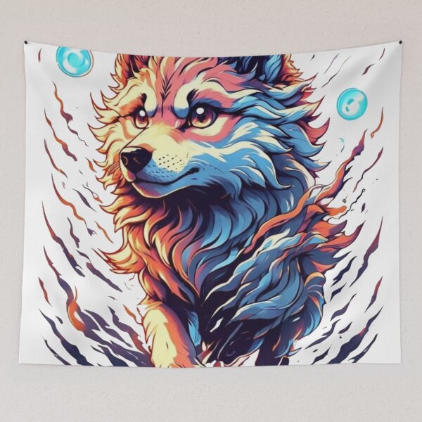 Item preview, Wolf - Spirit Animal designed and sold by GUNAPRIYAA.