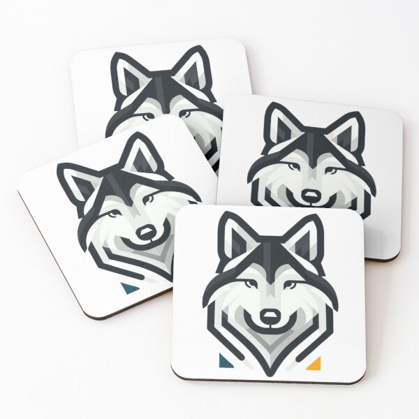 Item preview, Geometric Wolf – Abstract Symmetry Design designed and sold by Dogandesighn.