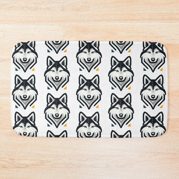 Item preview, Geometric Wolf – Abstract Symmetry Design designed and sold by Dogandesighn.