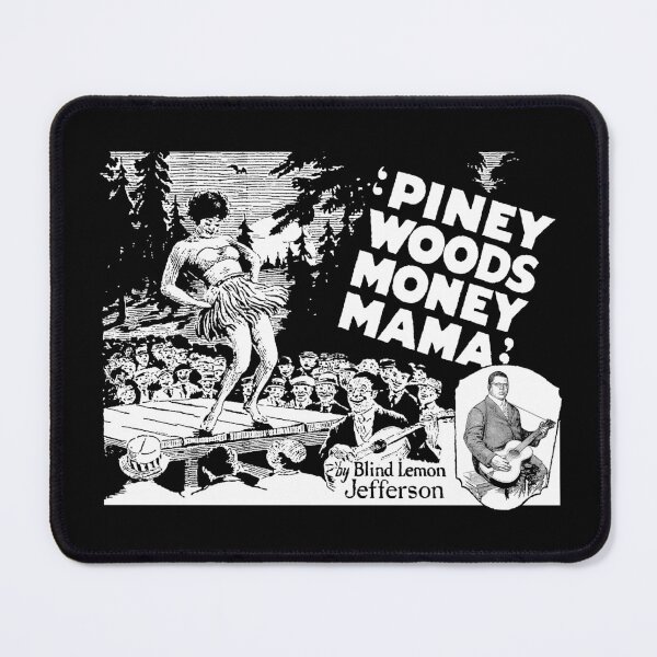Item preview, Piney Woods Money Mama - Blind Lemon Jefferson : Classic Blues from Paramount Records designed and sold by GenXTees.
