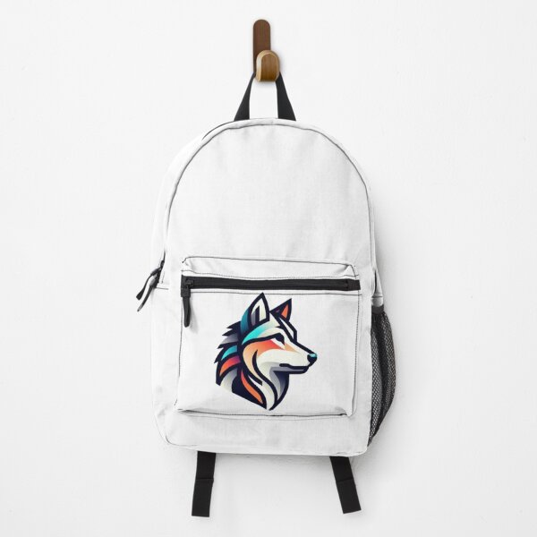 Item preview, Geometric Wolf – Abstract Colorful Design designed and sold by Dogandesighn.