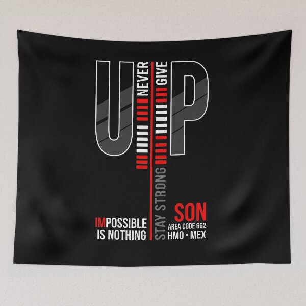 Item preview, NEVER GIVE UP designed and sold by San Store.