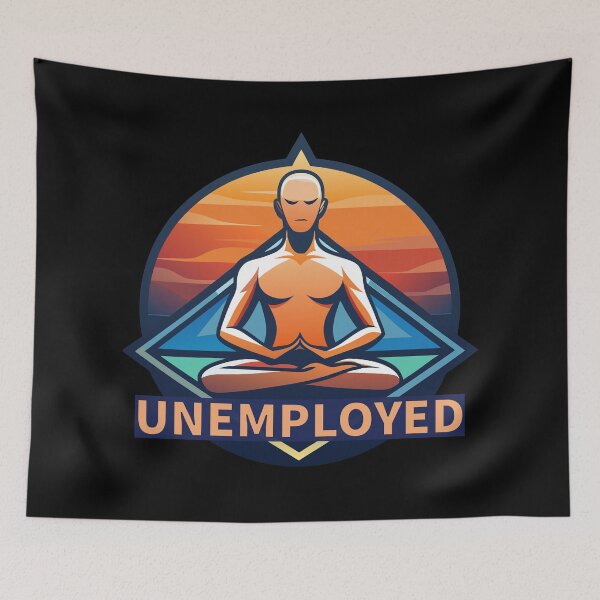 Item preview, Unemployed Zen  designed and sold by R-A Designs.