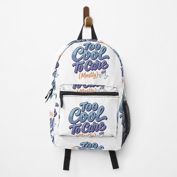 Item preview, too cool to care, cool guy, trendsetter, carefree, carefree spirit designed and sold by TrueArtVibes.