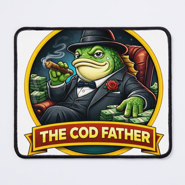 Item preview, The Cod Father – Fish Mafia Boss Humor designed and sold by Fa-Shirt01.
