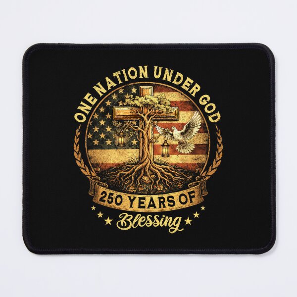 Item preview, USA 250th Anniversary One Nation Under God Patriotic designed and sold by Ortigzitoun.
