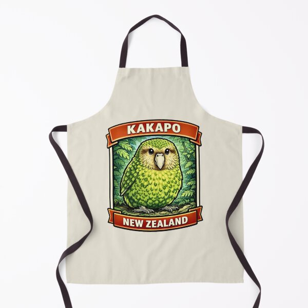 Item preview, Kakapo - New Zealand Rare Flightless Parrot Wildlife designed and sold by Myra365Art.