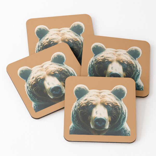 Item preview, A bear portrait designed and sold by Creative Visualize.