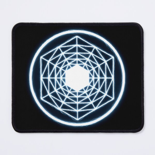 Item preview, Crop circle neon blue designed and sold by MessageToEarth.