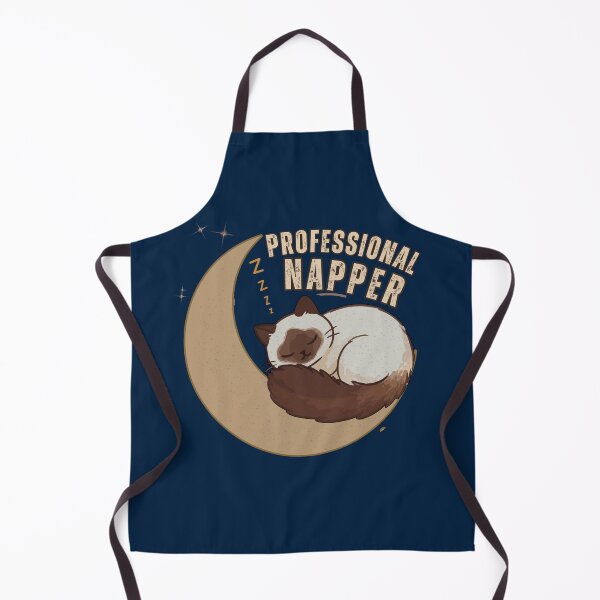 Item preview, Professional Napper Cute Sleeping Cat Moon Funny Cat Lover Aesthetic T-Shirt designed and sold by Negisandeep studio.