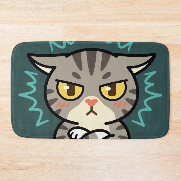 Item preview, Rebellious Kitten You Are Not My Real Mom - Sassy Grey Cat designed and sold by AdriqnArt.