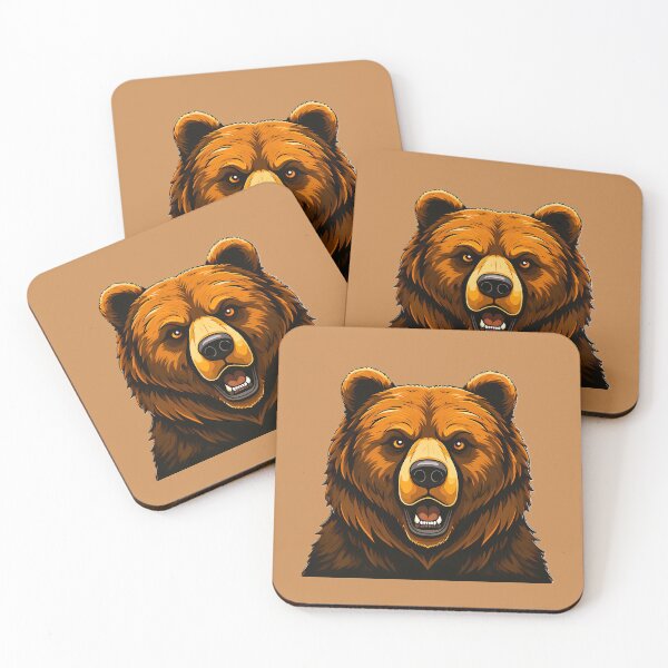 Item preview, A bear portrait designed and sold by Creative Visualize.