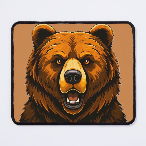 Item preview, A bear portrait designed and sold by Creative Visualize.