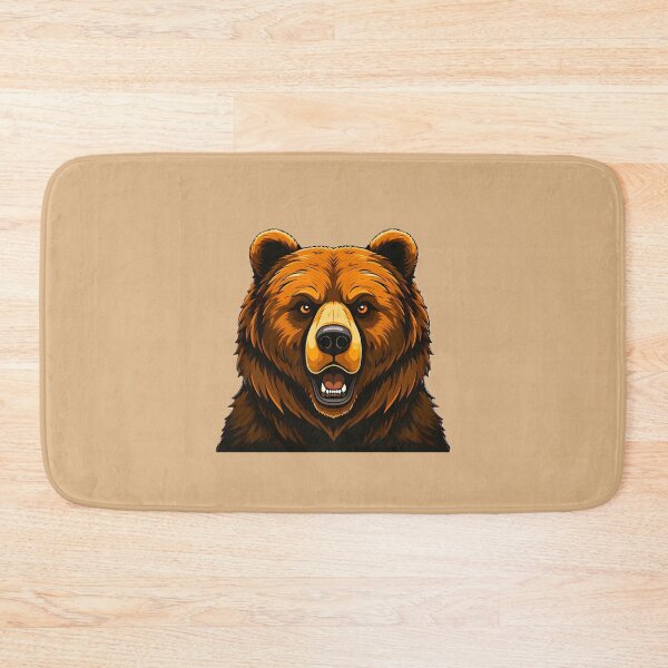 Item preview, A bear portrait designed and sold by Creative Visualize.