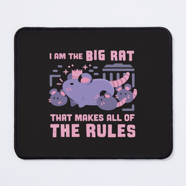 Item preview, I Am The Big Rat Funny Meme Boss Quote Sarcastic Humor Animal Design designed and sold by kiralynstration.