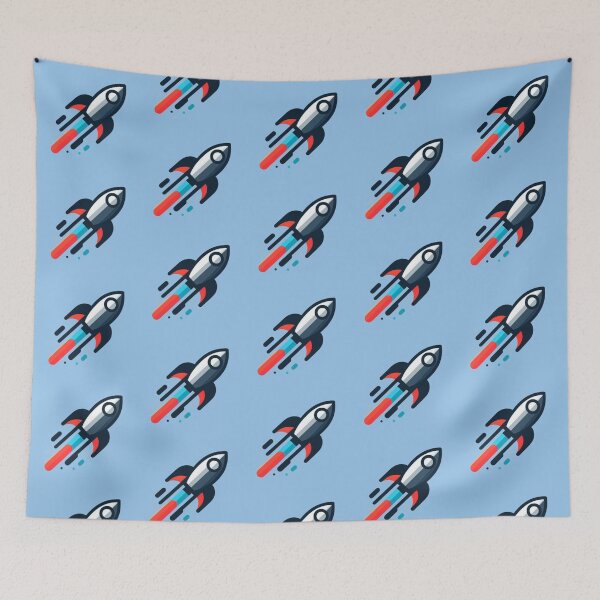 Item preview, Rocket Launch – Abstract Space Design designed and sold by Dogandesighn.