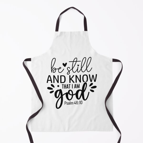Item preview, Be Still and Know That I am God Psalm 46:10 Christian Bible Verse designed and sold by ShayanPrintCo.