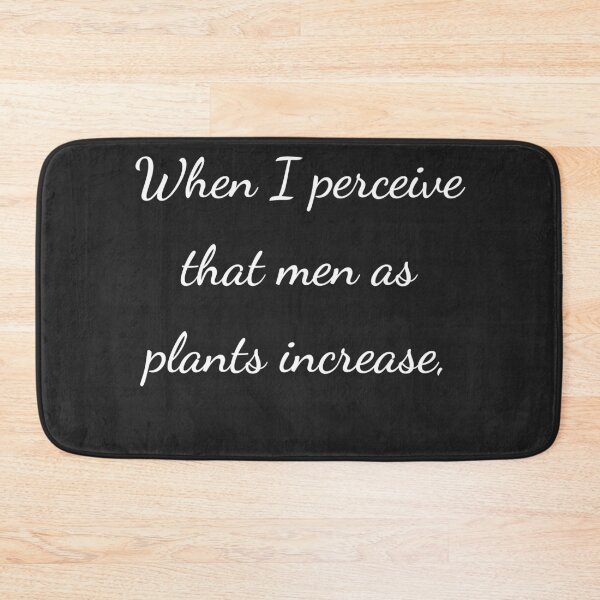Item preview, "When I perceive that men as plants increase," - handwriting white designed and sold by ariksworld.