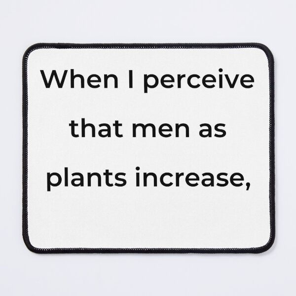 Item preview, "When I perceive that men as plants increase," - print black designed and sold by ariksworld.