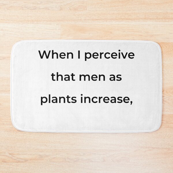 Item preview, "When I perceive that men as plants increase," - print black designed and sold by ariksworld.