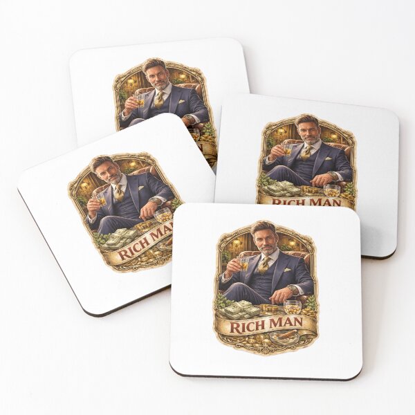 Item preview, Rich Man Vintage Wealth Sticker designed and sold by Var135.
