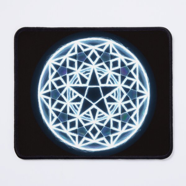 Item preview, Crop circle neon star designed and sold by MessageToEarth.