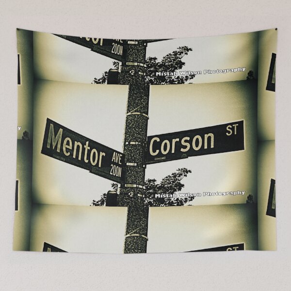 Item preview, Mentor Avenue & Corson Street, Pasadena, California by Mistah Wilson designed and sold by The Street Sign Store.