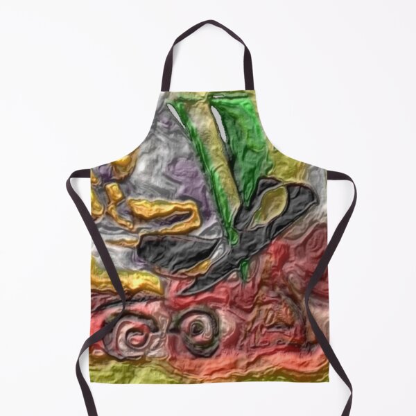 Item preview, golden relics thick acrylic colorful geometric abstract design designed and sold by SmashingDeals.