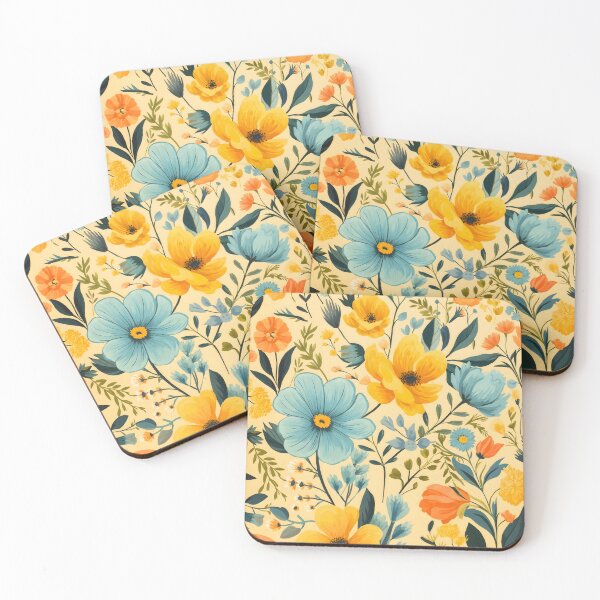 Item preview, Vibrant Summer Garden Floral Pattern designed and sold by Thalassora.