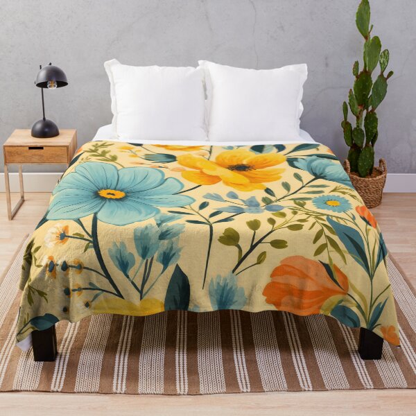 Item preview, Vibrant Summer Garden Floral Pattern designed and sold by Thalassora.