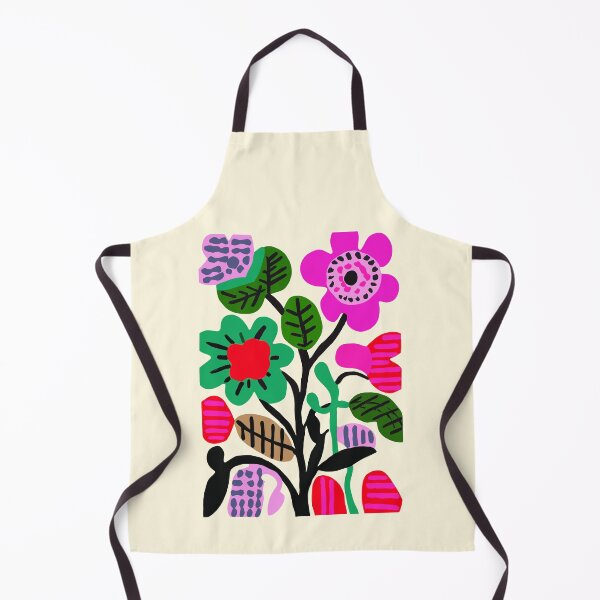 Item preview, Cool Colorful Capacious Folk Floral Abstract Design designed and sold by CharlottePlaceArt.