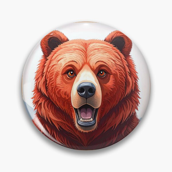 Item preview, A bear portrait designed and sold by Creative Visualize.