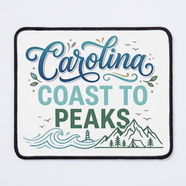 Item preview, North Carolina, Carolina Panthers, NCSU, Wolfpack, Tar Heel State designed and sold by TrueArtVibes.