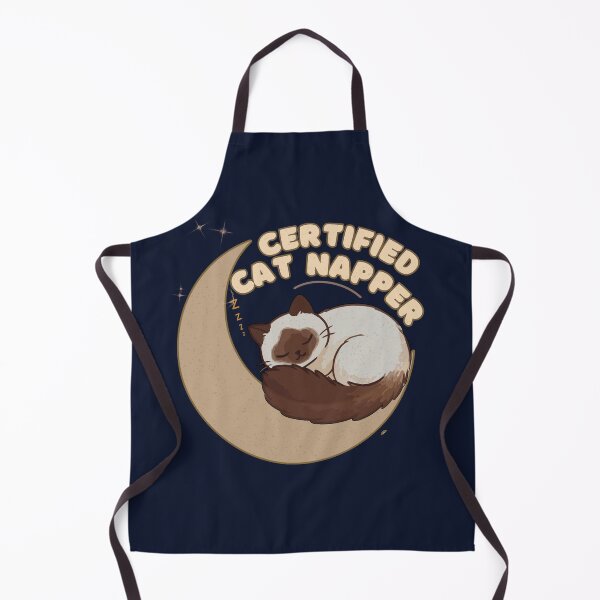 Item preview, Certified Cat Napper Cute Sleeping Cat Moon Funny Cat Lover Aesthetic T-Shirt designed and sold by Negisandeep studio.
