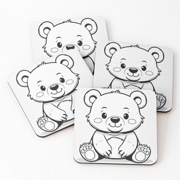 Item preview, teddy bear, teddy bear line design designed and sold by geekmania48.