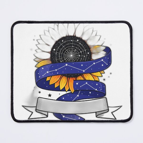 Item preview, Sunflower Constellation Ribbon Seal designed and sold by pumsquare.