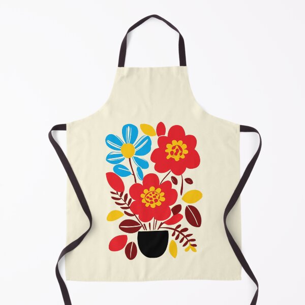 Item preview, Cool Colorful Capacious Folk Floral Abstract Design designed and sold by CharlottePlaceArt.