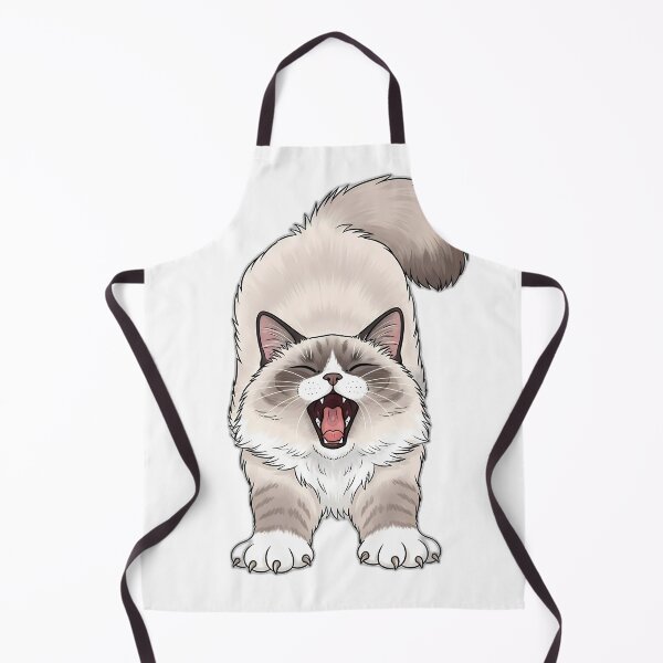 Item preview, Ragdoll Stretch Yawn Cat designed and sold by pumsquare.