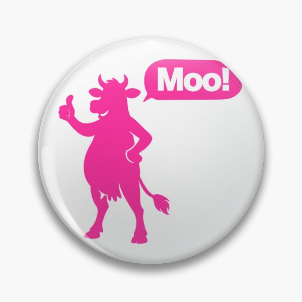 Item preview, Pink Moo Cow Silhouette designed and sold by pUNKnown.