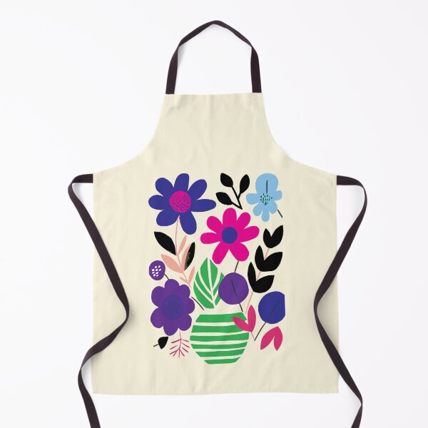 Item preview, Cool Colorful Capacious Folk Floral Abstract Design designed and sold by CharlottePlaceArt.