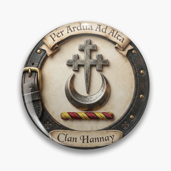 Item preview, Clan Hannay Crest designed and sold by BagTown Clans.