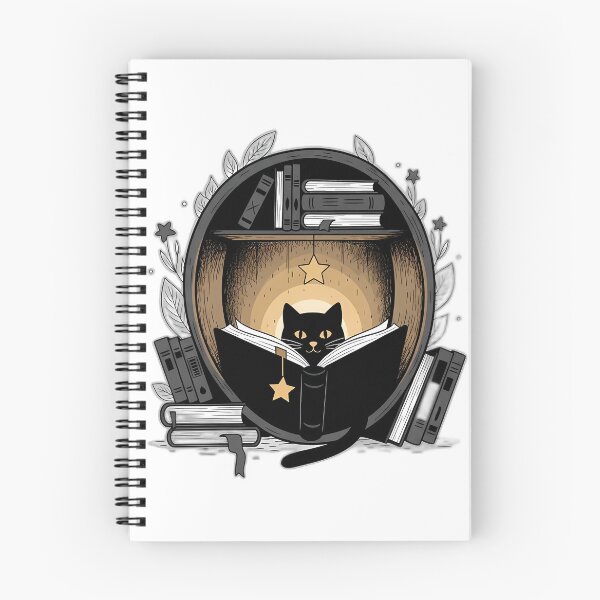Item preview, Book Nook Cat With Star Bookmark designed and sold by pumsquare.
