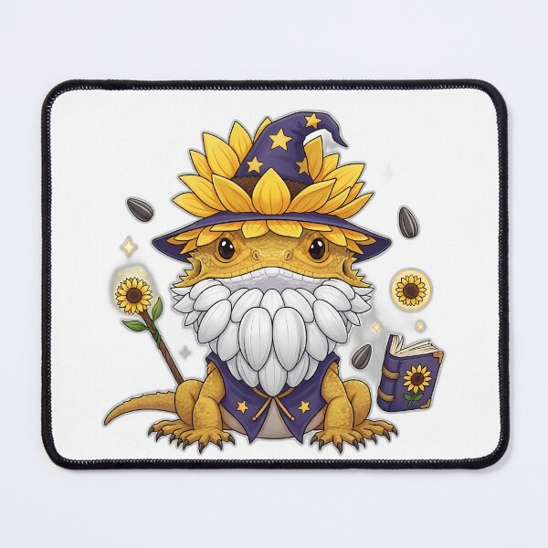 Item preview, Sunflower Wizard Beardie designed and sold by pumsquare.