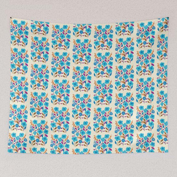 Item preview, Cool Colorful Capacious Folk Floral Abstract Design designed and sold by CharlottePlaceArt.
