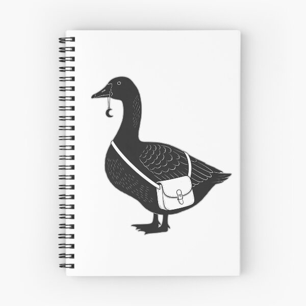 Item preview, Bookish Goose Moon Satchel designed and sold by pumsquare.
