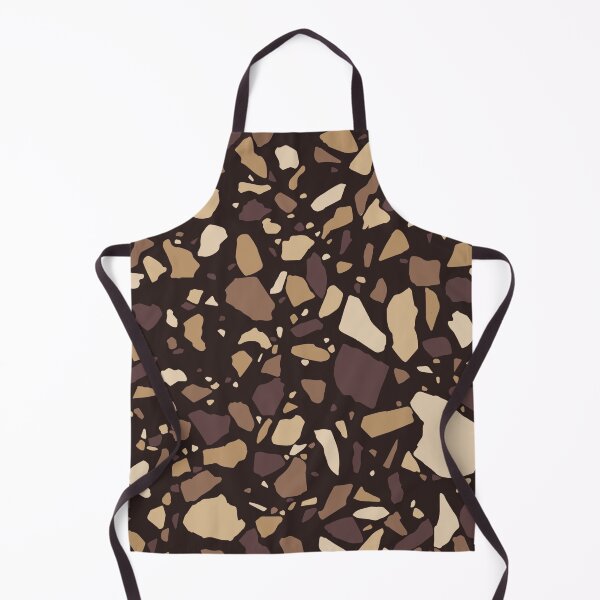 Item preview, Deep Clay Neutral Terrazzo Pattern | Abstract Shapes | Modern Boho Home Decor designed and sold by Claire_Brown.