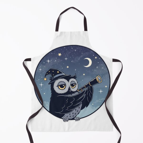 Item preview, Sleepy Owl Stargazer Emblem designed and sold by pumsquare.